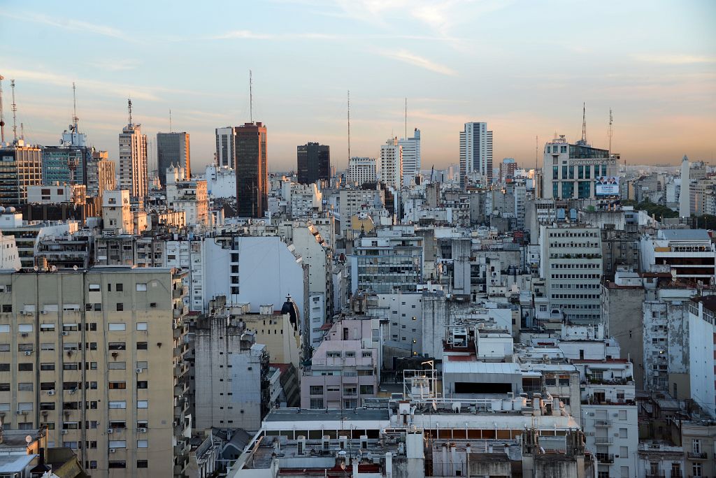 19 View To South Before Sunset From Rooftop At Alvear Art Hotel Buenos Aires